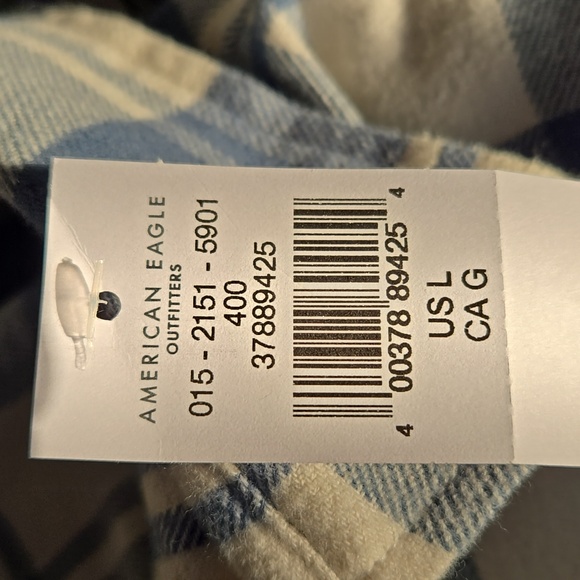 BNWT American Eagle Flannel Shirt - Picture 4 of 4